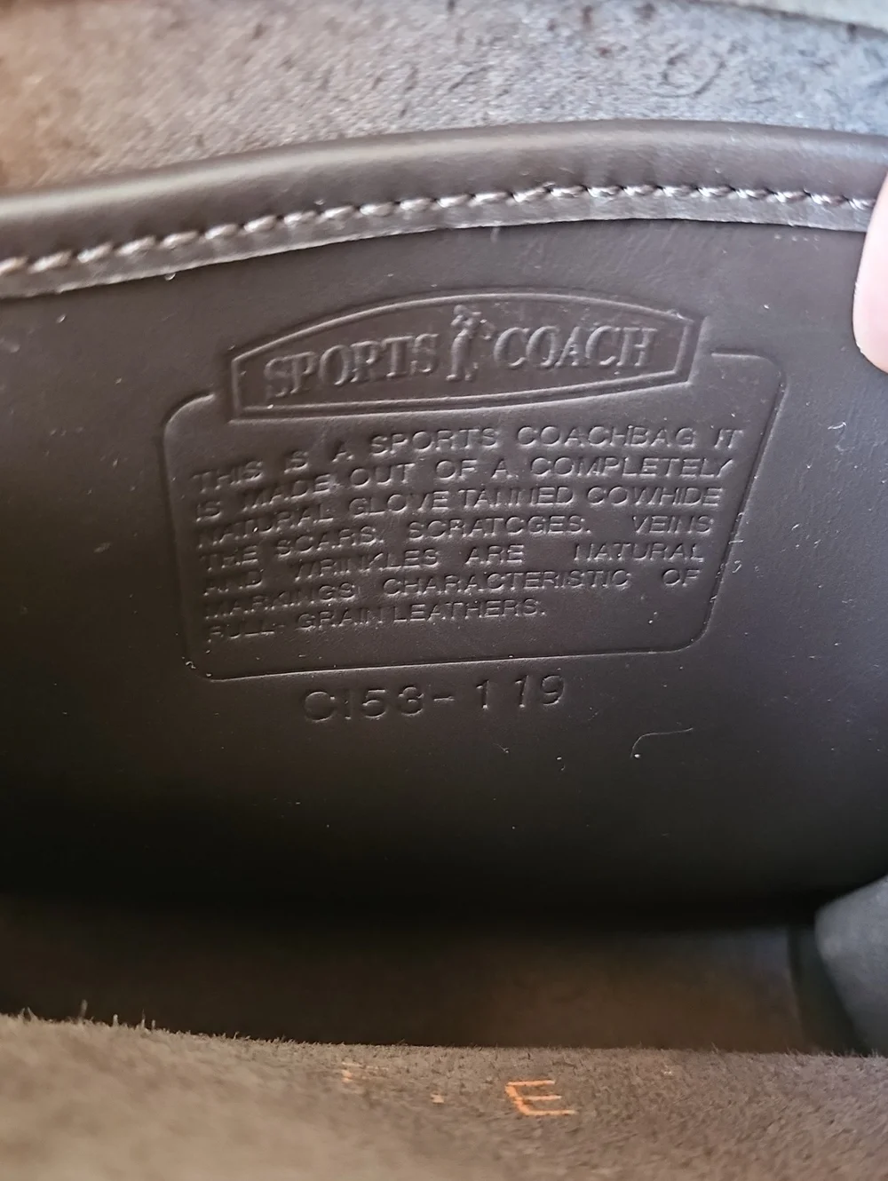 Coach excellent adjustable